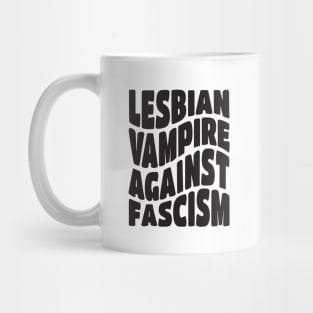 Lesbian Vampire Against Fascism Mug